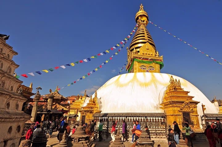 Kathmandu Day Cycling Tour — Chobhar Gorge, Temples & Street Flavors photo 5