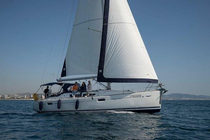 Sail Barcelona’s Coast to Montgat: Private Half-Day with Snorkel and Cava photo 3