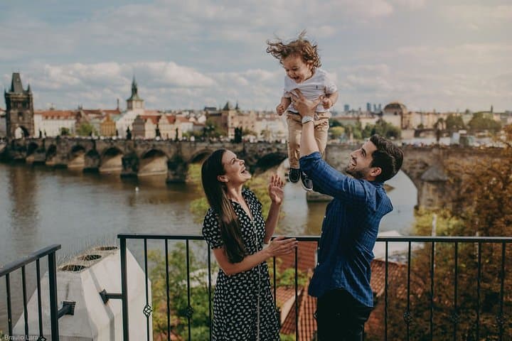 Prague Private Photoshoot: Charles Bridge to Petřín — 1-Hour Professional Session photo 4