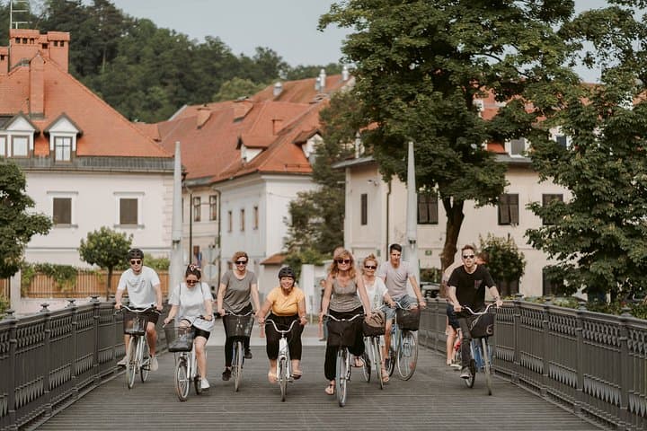 City Bike Tour Ljubljana: 2-Hour Guided Ride Along the Ljubljanica