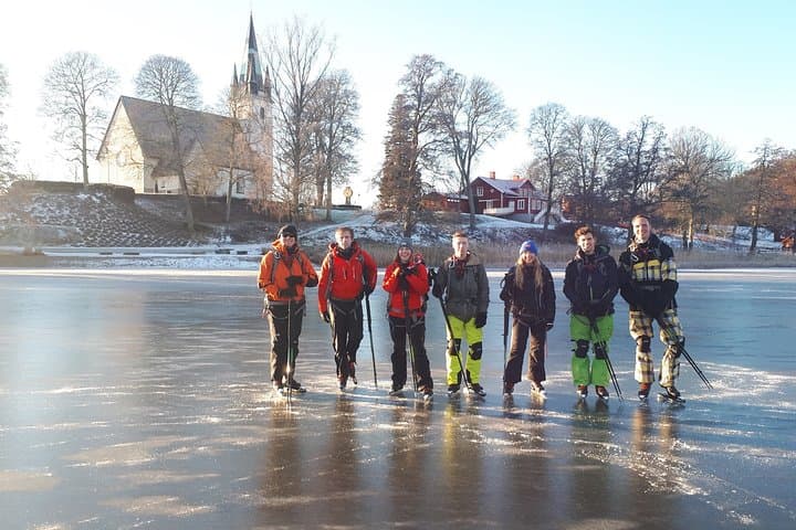 Nordic Natural Ice Skating Near Stockholm: Guided Beginner Lake Tours photo 2