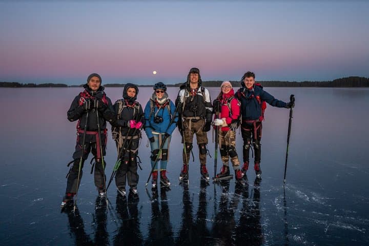 Nordic Natural Ice Skating Near Stockholm: Guided Beginner Lake Tours photo 1