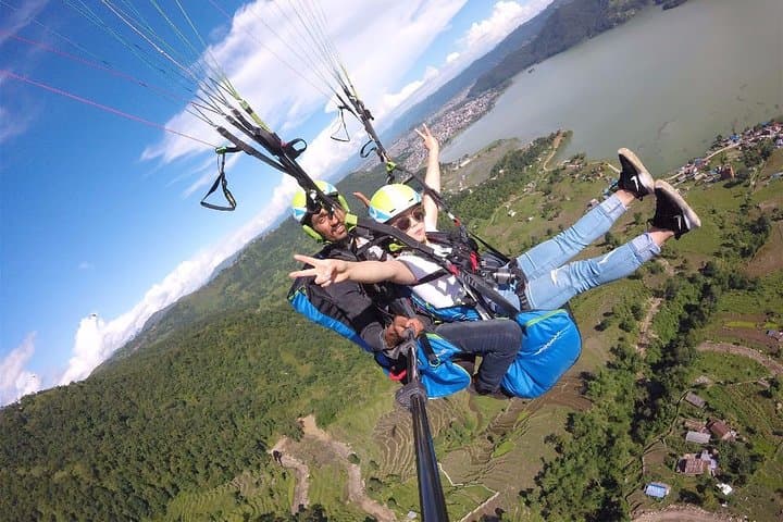 Paragliding in Pokhara: Tandem Flight from Sarangkot Over Phewa Lake photo 6