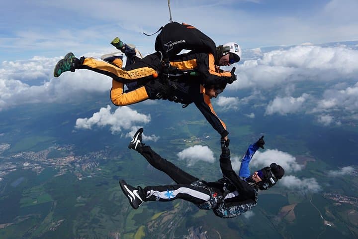 Tandem Skydiving Over Prague: 15,000-Foot Freefall and City Views photo 3