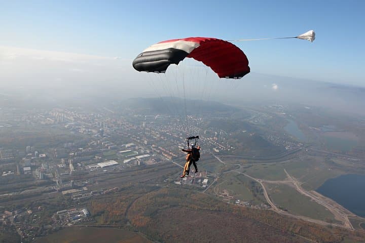 Tandem Skydiving Over Prague: 15,000-Foot Freefall and City Views photo 5