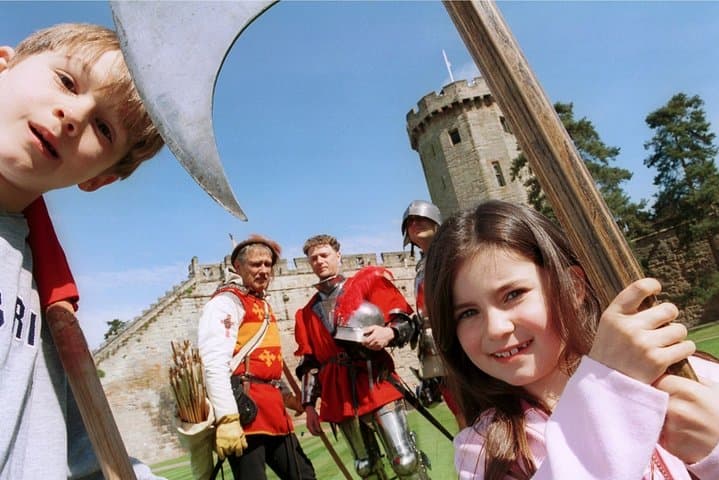 Warwick Castle Day Trip from London with Return Train Tickets