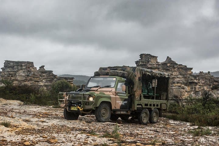 Blue Mountains Army Truck Tour: 3-Hour Open-Air Land Rover Experience
