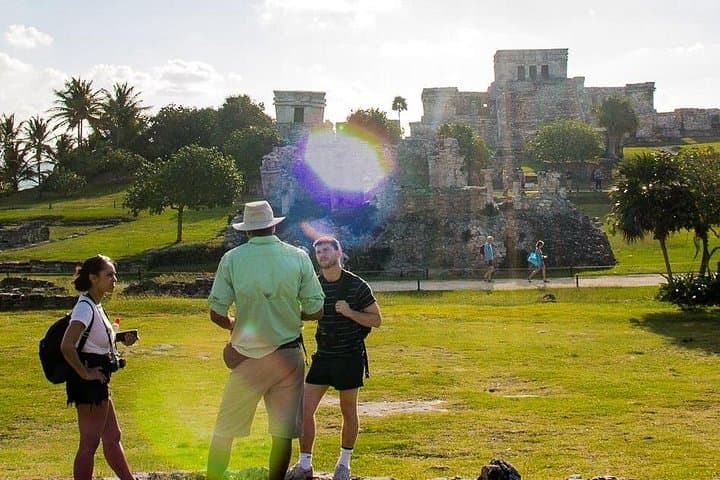 Tulum Ruins & Cenote Private Morning Tour — Early Access, Archaeology & Jungle Swim photo 3