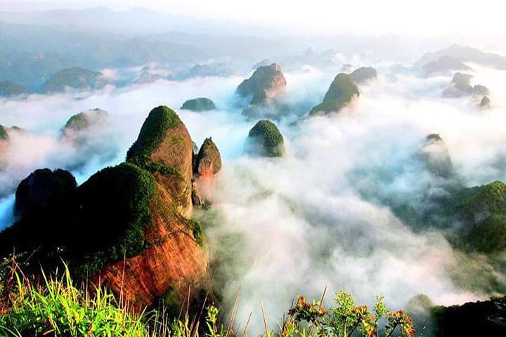 Langshan Mountain 2-Day Private Tour from Changsha — Red Cliffs & Fuyi River photo 2