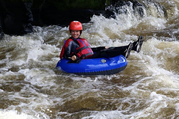Whitewater River Tubing on the River Dee — Llangollen Rapids Adventure photo 5