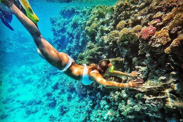 Snorkel the Dahab Blue Hole and Three Pools: Full-Day Reef Adventure