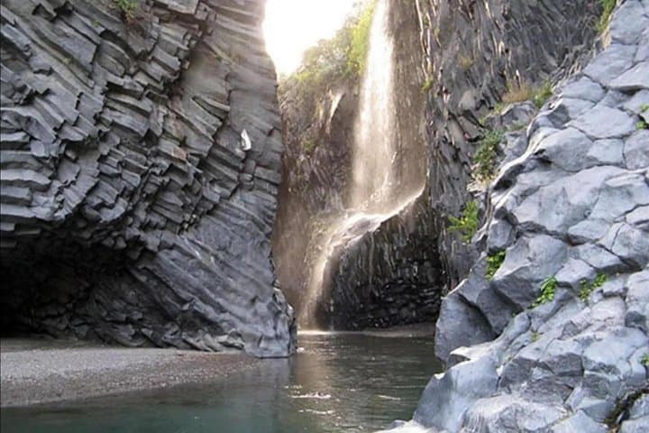 Full-Day Etna Trek and Alcantara Gorges: Lava Flows, Caves & Gorges