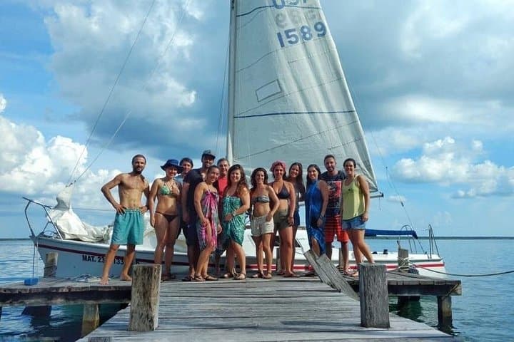 Sail Bacalar: Private Day on the Lagoon of Seven Colors photo 2