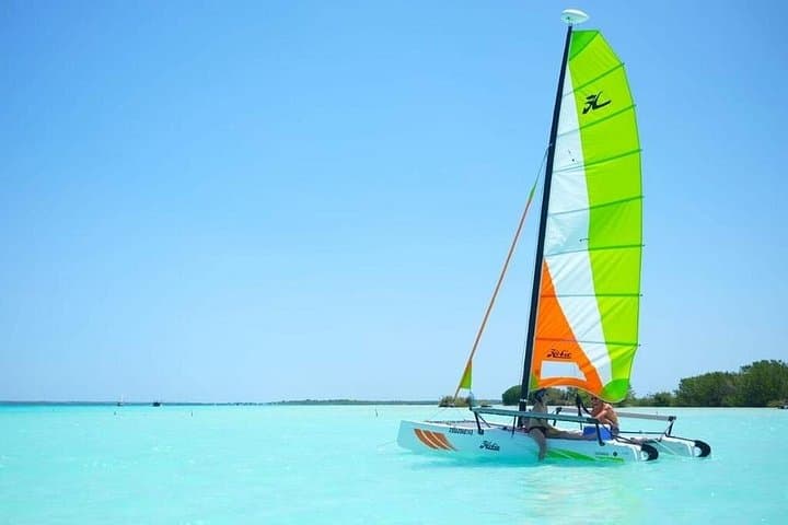 Sail Bacalar: Private Day on the Lagoon of Seven Colors photo 1