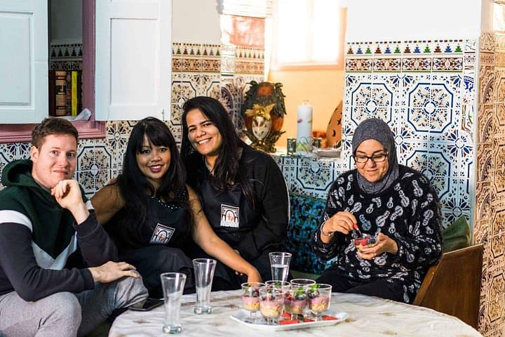 Rabat Family Cooking Class: Market-to-Table Moroccan Home Cooking Experience photo 2