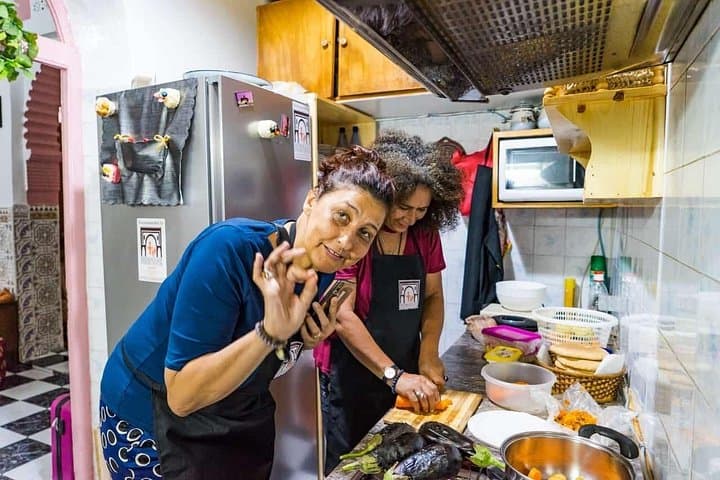Rabat Family Cooking Class: Market-to-Table Moroccan Home Cooking Experience photo 3