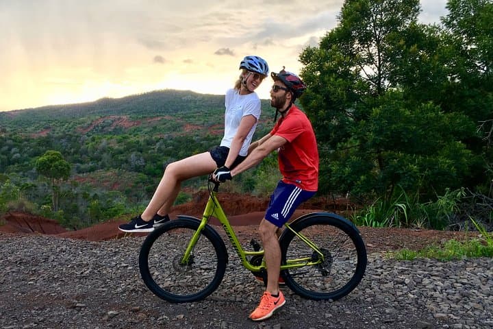 Sunset Descent of the Grand Canyon of the Pacific: Waimea Canyon Downhill Bike Ride