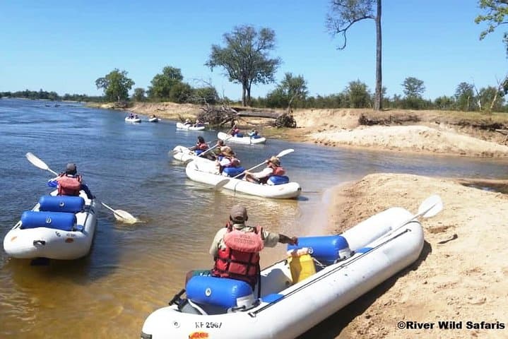 Upper Zambezi Canoe Day Trip from Victoria Falls — 18km Wildlife Paddle