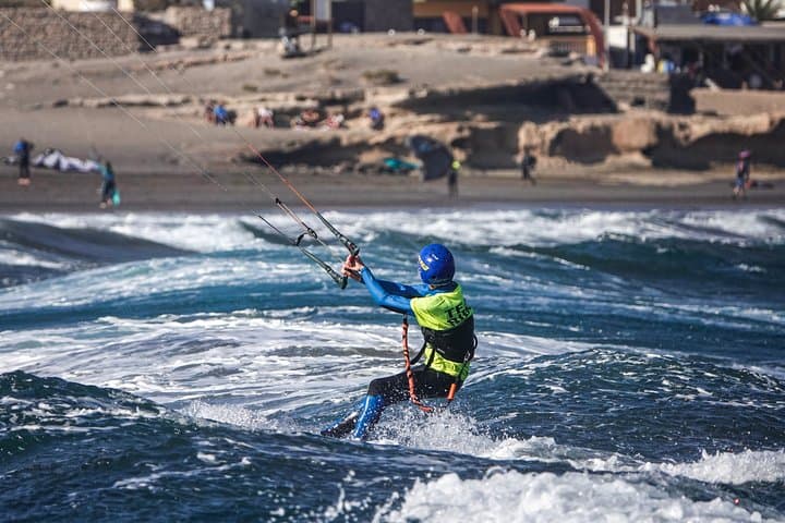 Beginner Kitesurfing Lessons in Tenerife — 4-Day Private IKO Course in El Médano