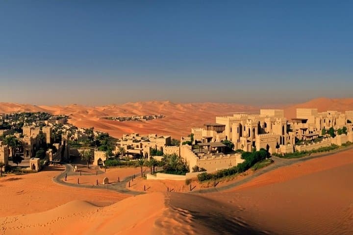 Liwa Desert Escape: Qasr Al Sarab Luxury Oasis & Dune Adventures