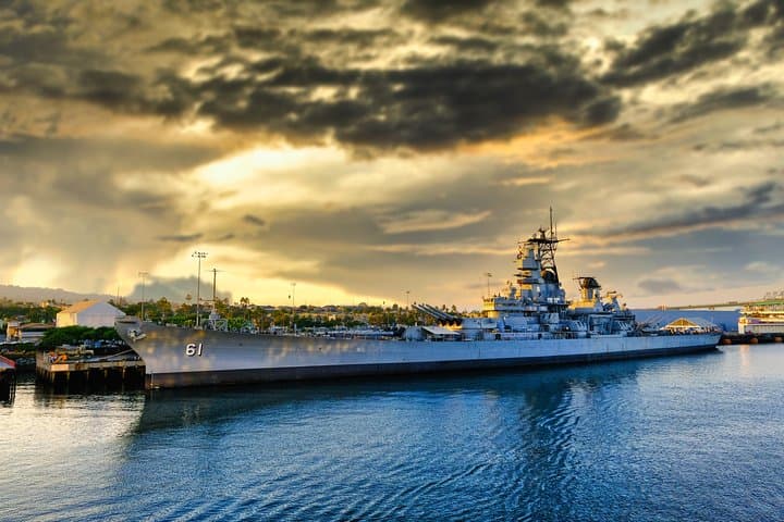 Explore Battleship IOWA: Self-Guided Outdoor Tour in the Port of Los Angeles