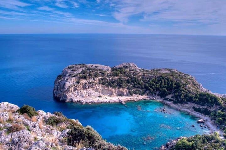 Faliraki Sunset Cruise: Unlimited Aperol Spritz & Swim at Anthony Quinn Bay photo 4