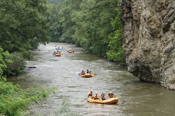 Struma River Rafting in Kresna Gorge — 3-Hour Whitewater Adventure in Bulgaria