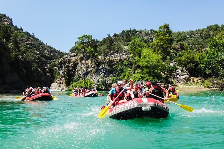 Koprulu Canyon Rafting and Zipline Adventure from Belek photo 4