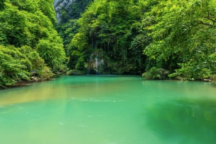 Private Day Tour to Xiatianxia Valley — Yangshan Karst, Glass Bridge & Xingyue Lake from Guangzhou photo 2