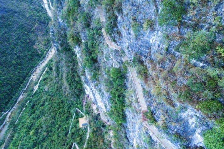 Private Day Tour to Xiatianxia Valley — Yangshan Karst, Glass Bridge & Xingyue Lake from Guangzhou photo 6