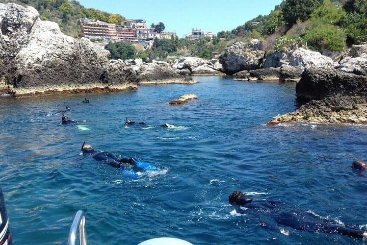 Snorkel Isola Bella Marine Park: Blue Cave, Coastal Walls & Guided Boat Tour photo 1