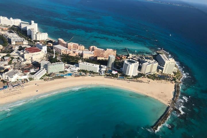 Cancun Scenic Flight: 30-Min Aerial Tour Over Hotel Zone & Isla Mujeres photo 2