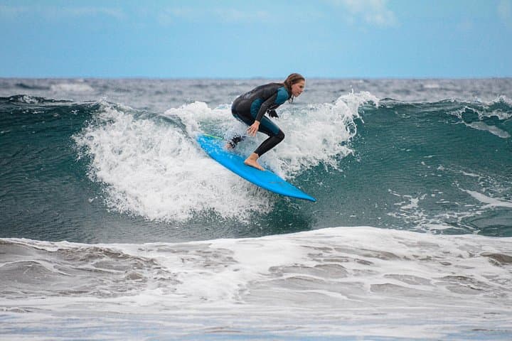 Private Surfing Lessons in El Médano, Tenerife — Learn to Stand in 90 Minutes photo 1
