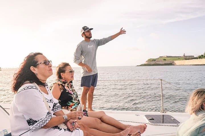 San Juan Sunset Catamaran Sail: Two-Hour Bay Cruise with Drinks Included photo 4
