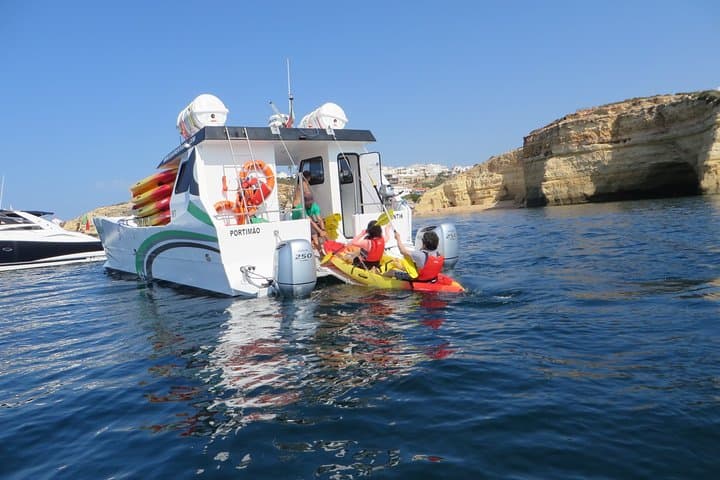 Benagil Kayak Adventure on a Catamaran from Portimão photo 5