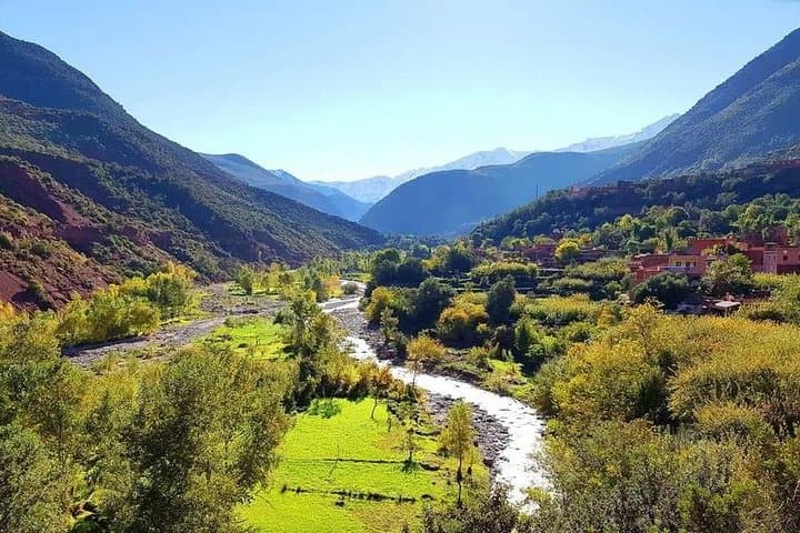 Atlas Mountains Full-Day: Three Valleys, Agafay Desert & Berber Village Experience from Marrakech