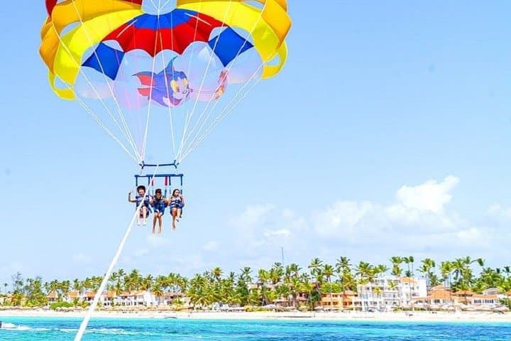 Punta Cana Half-Day Combo: Parasailing, Snorkeling, Hookah Diving & Party Catamaran photo 3