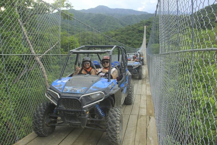 RZR, Zip Lines & Jorullo Bridge: Puerto Vallarta Adventure Combo