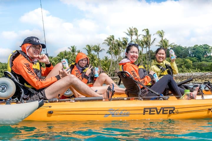 Kayak Fishing in Singapore: Sentosa & East Coast Day, Sunset and Night Tours photo 2