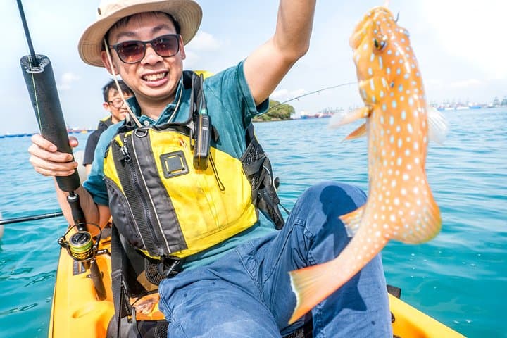 Kayak Fishing in Singapore: Sentosa & East Coast Day, Sunset and Night Tours photo 4