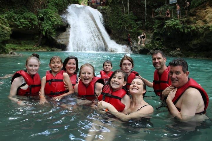 Private Tour to Blue Hole From Ocho Rios: Waterfall Climb & Beach Stop photo 3