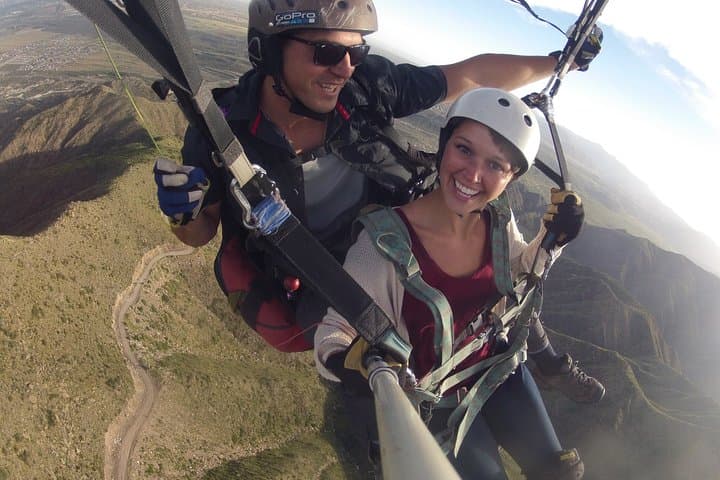 Cerro Arco Tandem Paragliding: Mendoza HD Flight with Wine photo 6