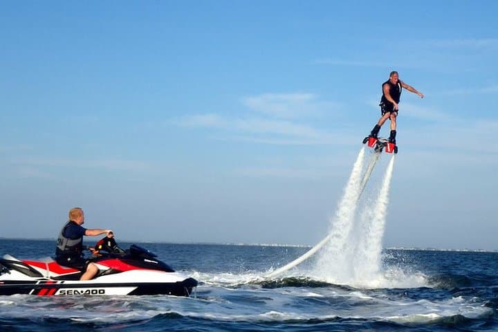 Tanjung Benoa Marine Sports: Flyboard, Parasailing, Jet Ski & Family Rides in Bali