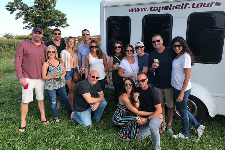 Top Shelf 14-Passenger Winery Tour from Indianapolis — Private Party Bus Wine Tastings photo 2