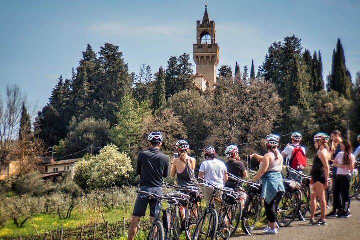 Gentle Downhill Bike Tour to San Gimignano through Chianti photo 1