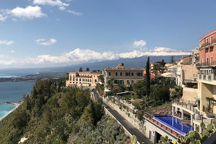 Etna and Taormina Day Tour from Cefalù — Volcano Rims & Medieval Streets photo 2