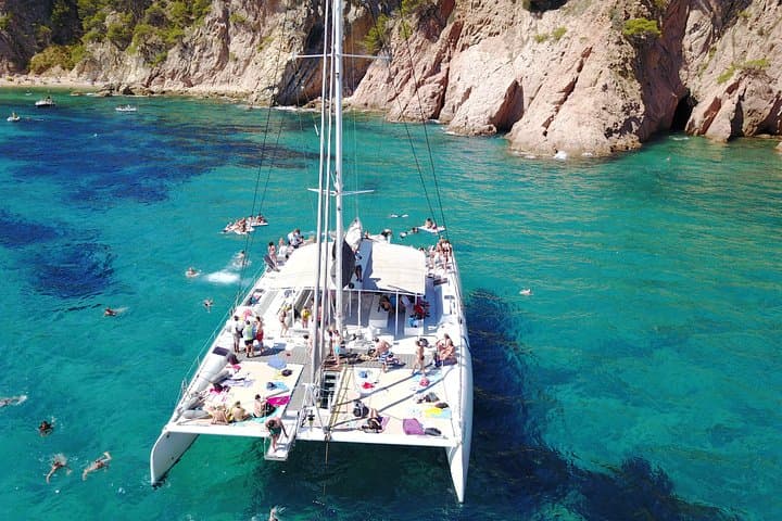 Saturday Catamaran Cruise from Lloret de Mar — Costa Brava BBQ & Swim photo 2