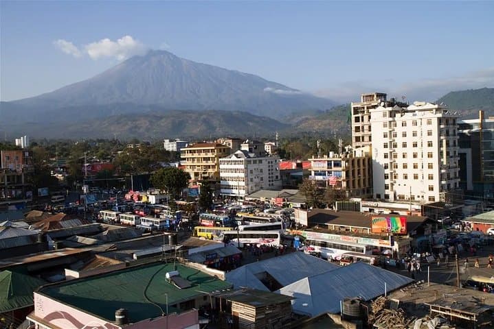 Arusha City Day Tour: Markets, Monuments & Mount Meru Views
