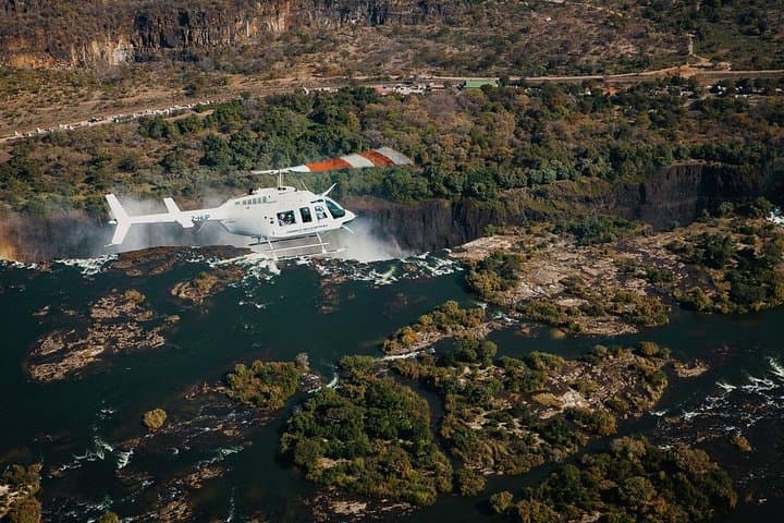 Helicopter Flight Over Victoria Falls — Aerial Tour & Zambezi River Views photo 2