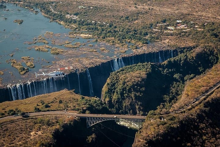 Helicopter Flight Over Victoria Falls — Aerial Tour & Zambezi River Views photo 4